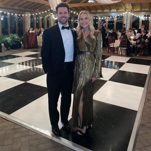 Gold statement dress - worn once